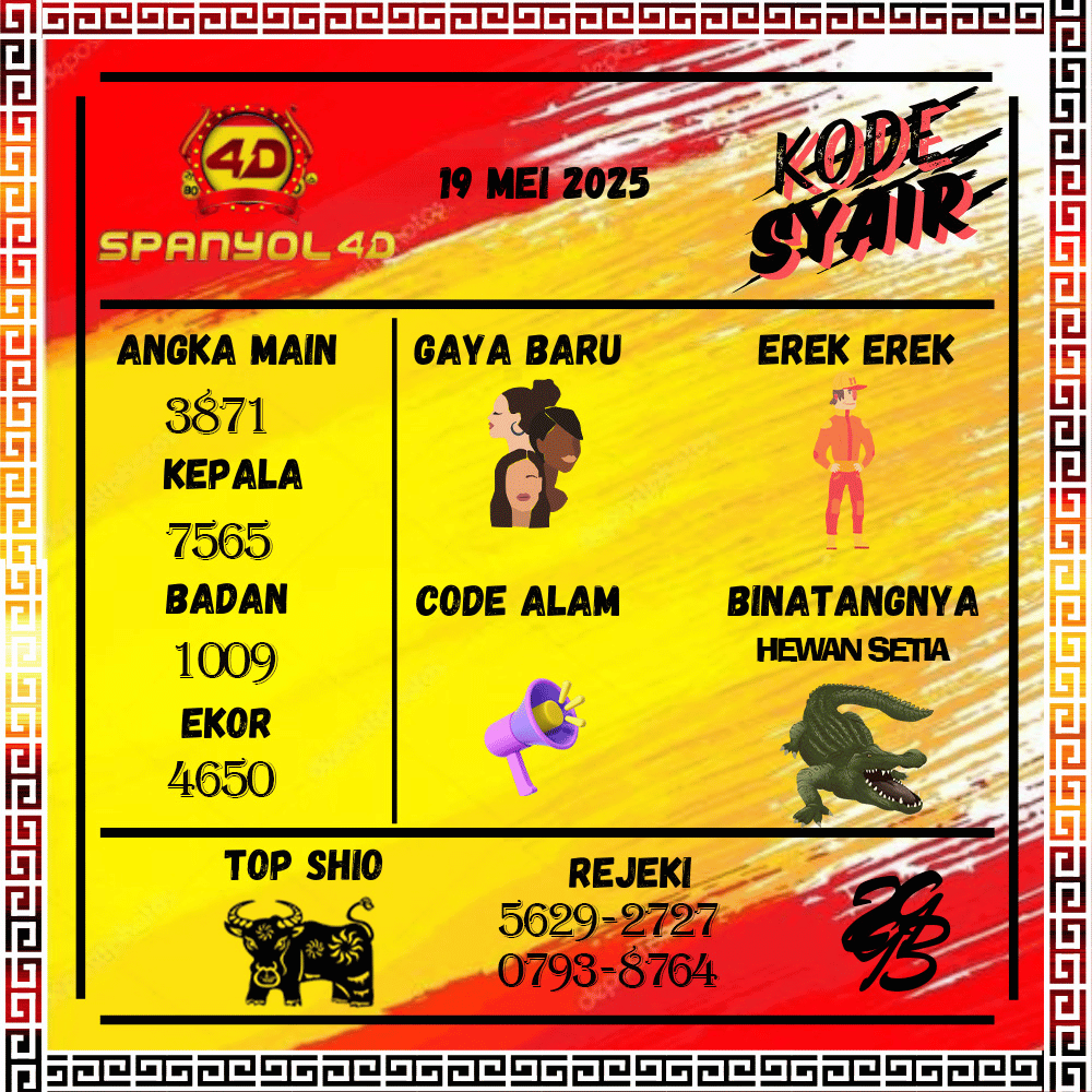Kode Syair Spanyol4D Pools - Mei  Pools