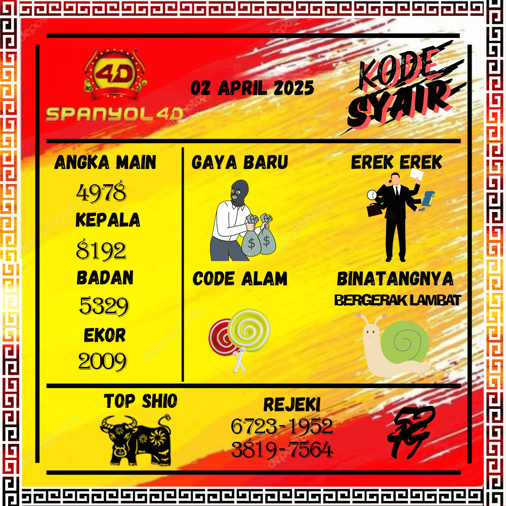 Kode Syair Spanyol4D Pools - April  Pools